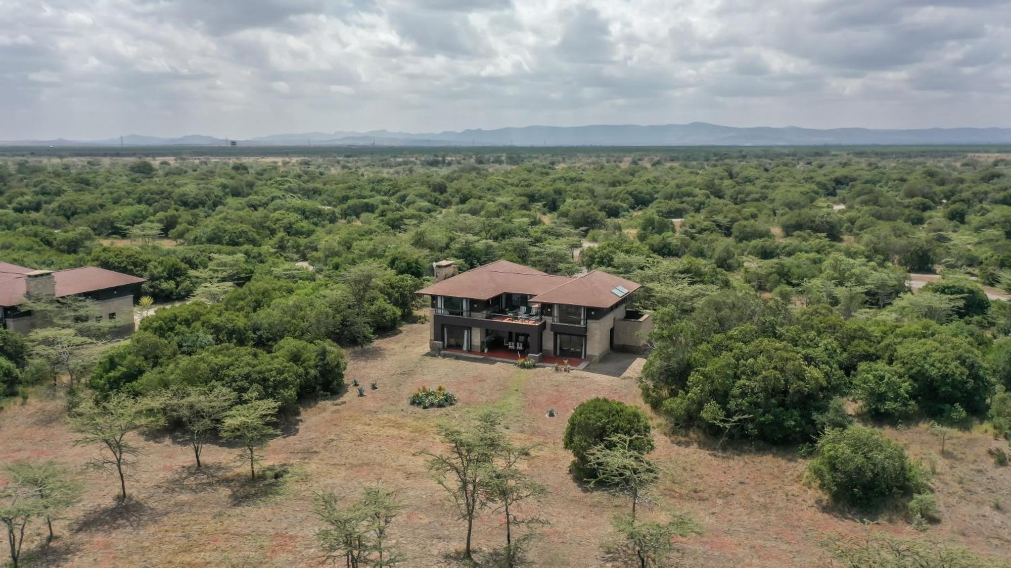 ナニュキ Ol Pejeta Mansionヴィラ エクステリア 写真