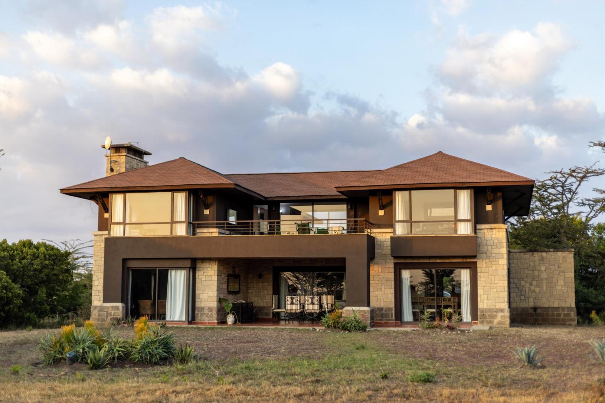 ナニュキ Ol Pejeta Mansionヴィラ エクステリア 写真
