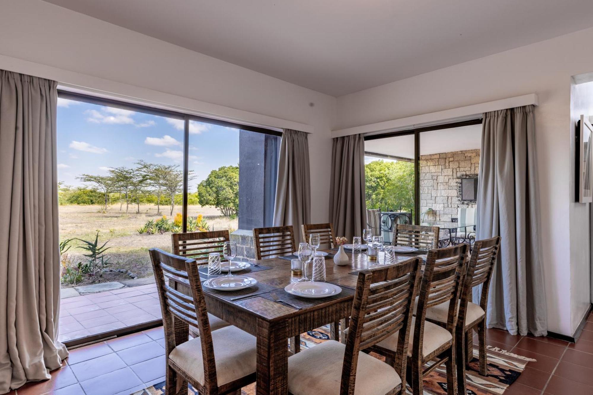 ナニュキ Ol Pejeta Mansionヴィラ エクステリア 写真